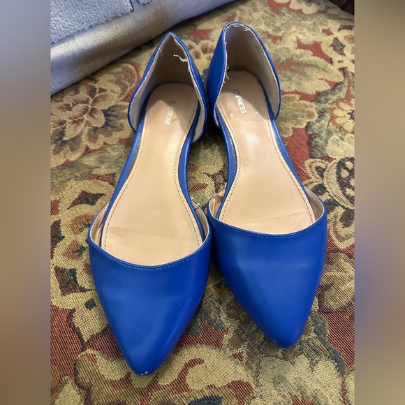 5 for $25- Express Blue Shoes- size 7 - Picture 16 of 16